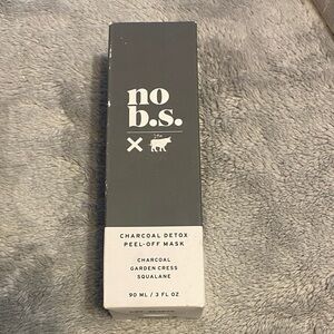 no b.s. Charcoal Detox Peel-Off Mask - Black & White Box